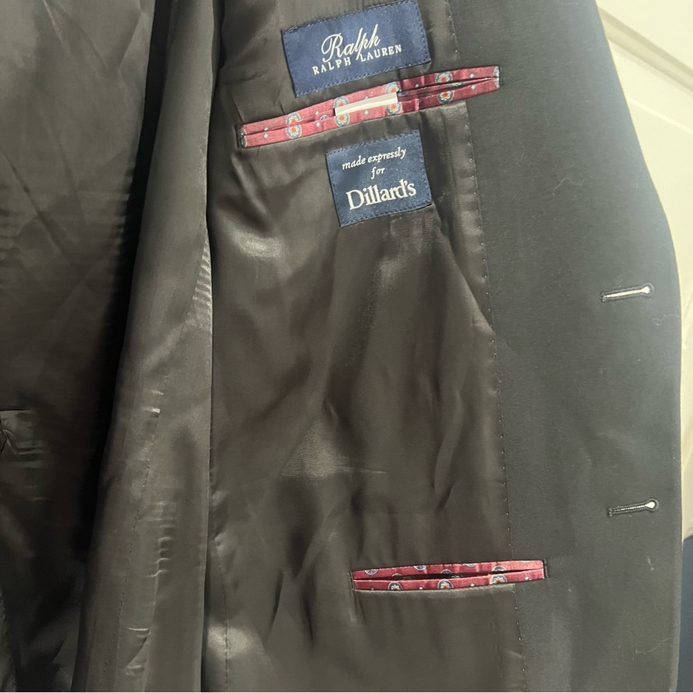 Ralph Lauren 42R Classic Black Men's Blazer - Picture 7 of 13